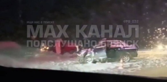 Легковушка и «Газель» столкнулись под Брянском