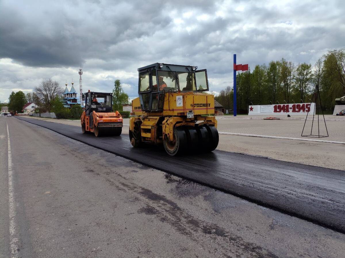 В Клетнянском районе в 2025 году отремонтировали ряд дорог местного и регионального значения