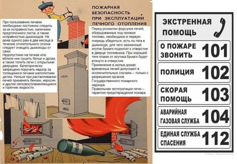 В настоящее время участились случаи пожаров, связанные с неисправностью печного отопления