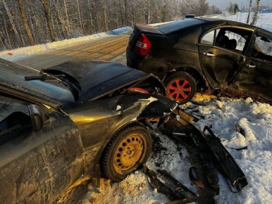В ДТП в Злынковском районе пострадали двое взрослых и 2-летний ребёнок