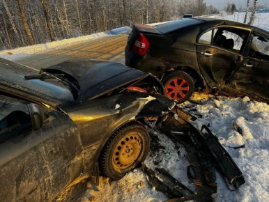 Маневры брянской автомобилистки на трассе довели 2-летнего малыша до больницы