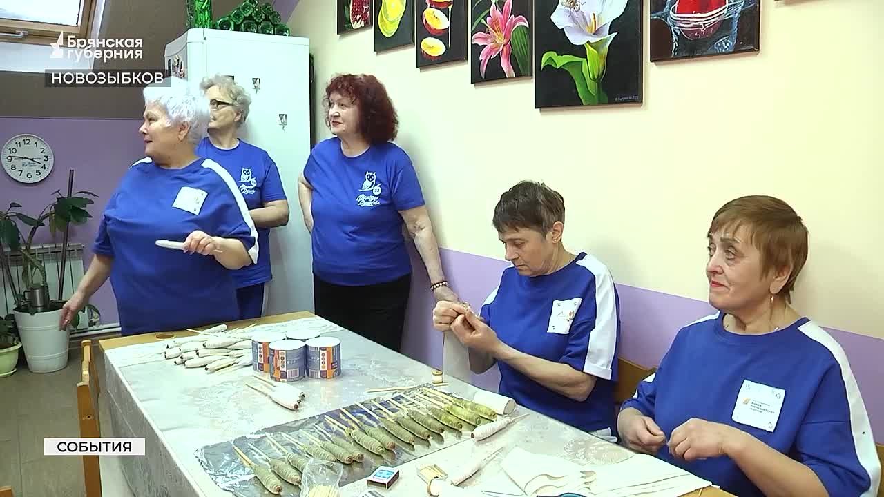 Учёба, спорт и добровольчество — так проходит день не студентов, а серебряных волонтёров «Добро.Центра» города Новозыбкова