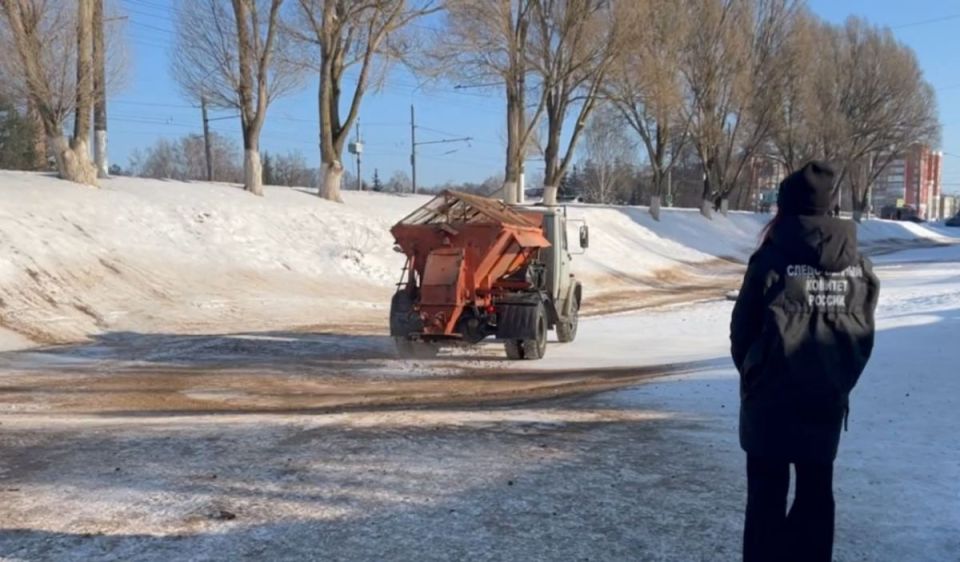 После жалобы на катание в Брянске засыпали горку песком