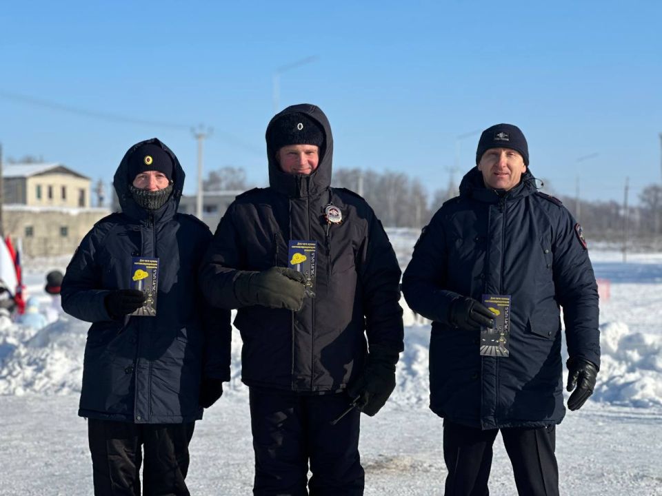 Акция «Правильный пешеход» прошла на «Лыжне-2026» в Стародубском округе