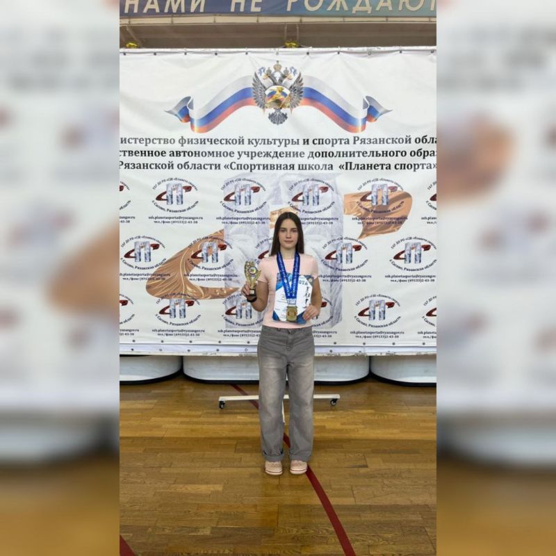 Брянская спортсменка Милана Андреева - победительница соревнований по полиатлону