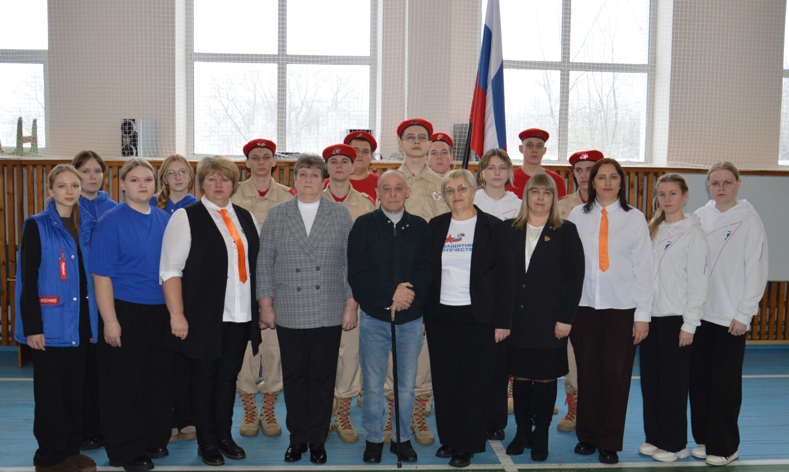 В Гордеевском районе начался Всероссийский месячник оборонно-массовой и военно-патриотической работы «Мы вместе», приуроченный к Году единства народов России