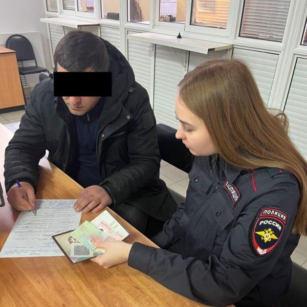 В Брянске полицейские выявили мигранта, незаконно осуществлявшего трудовую деятельность