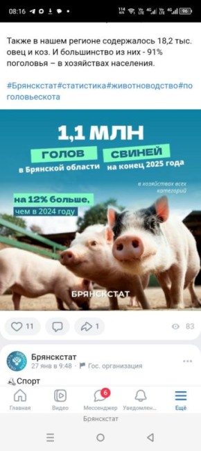 ��������� ������ �� �������� ��������� 1,1 ������� �����