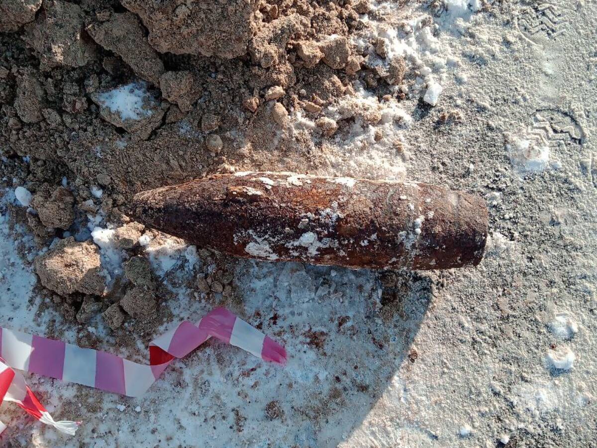 Очередной боеприпас времён ВОВ обнаружили в Погарском районе