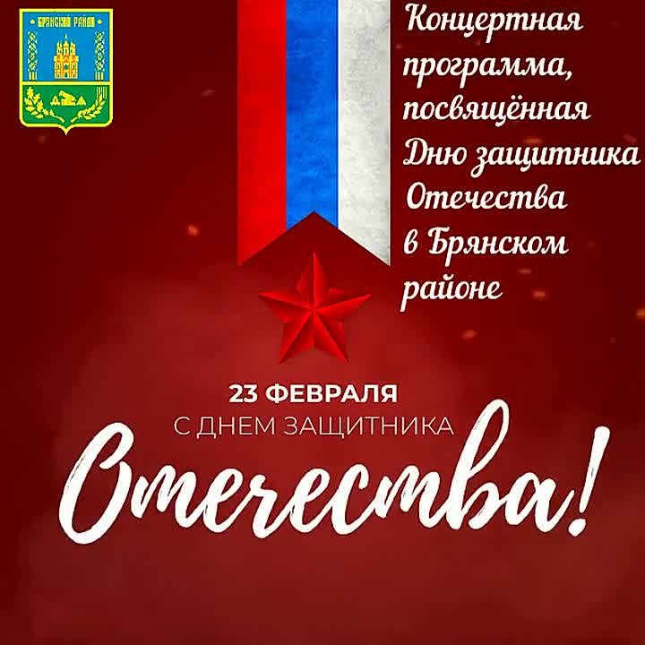 Концертная программа, посвящённая Дню защитника Отечества