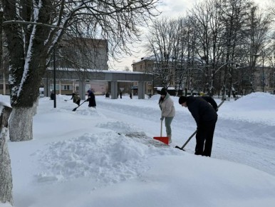 «Снежный десант»: дай дорогу пешеходу