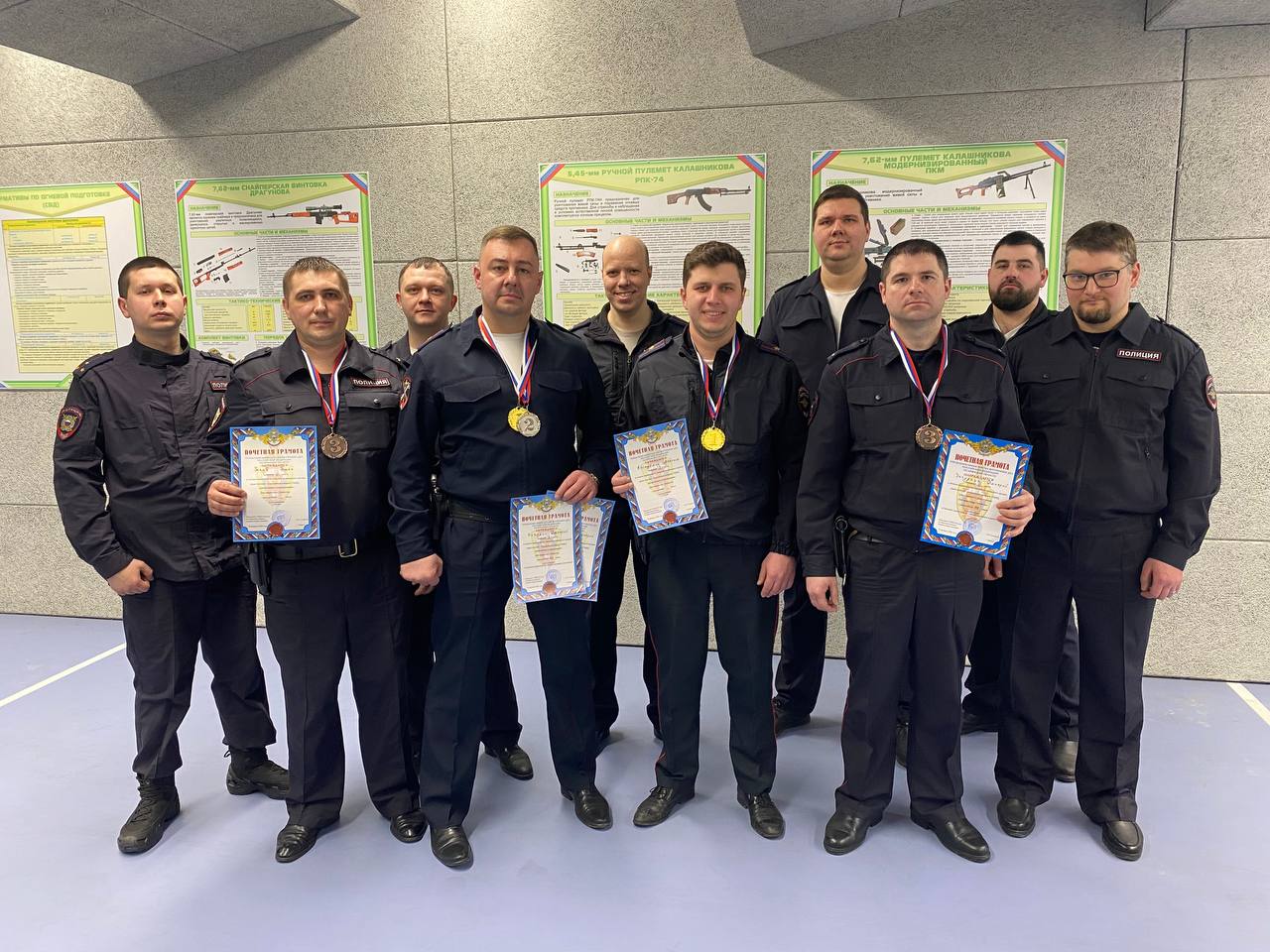 В УМВД России по Брянской области состоялся чемпионат по стрельбе из пистолета Макарова