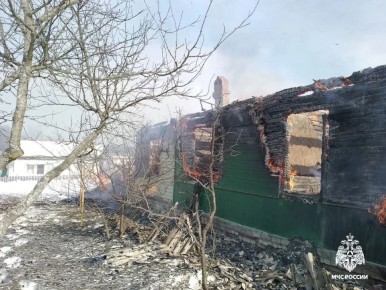 Благодаря жуковским огнеборцам ЧП в Ржанице закончилось благополучно