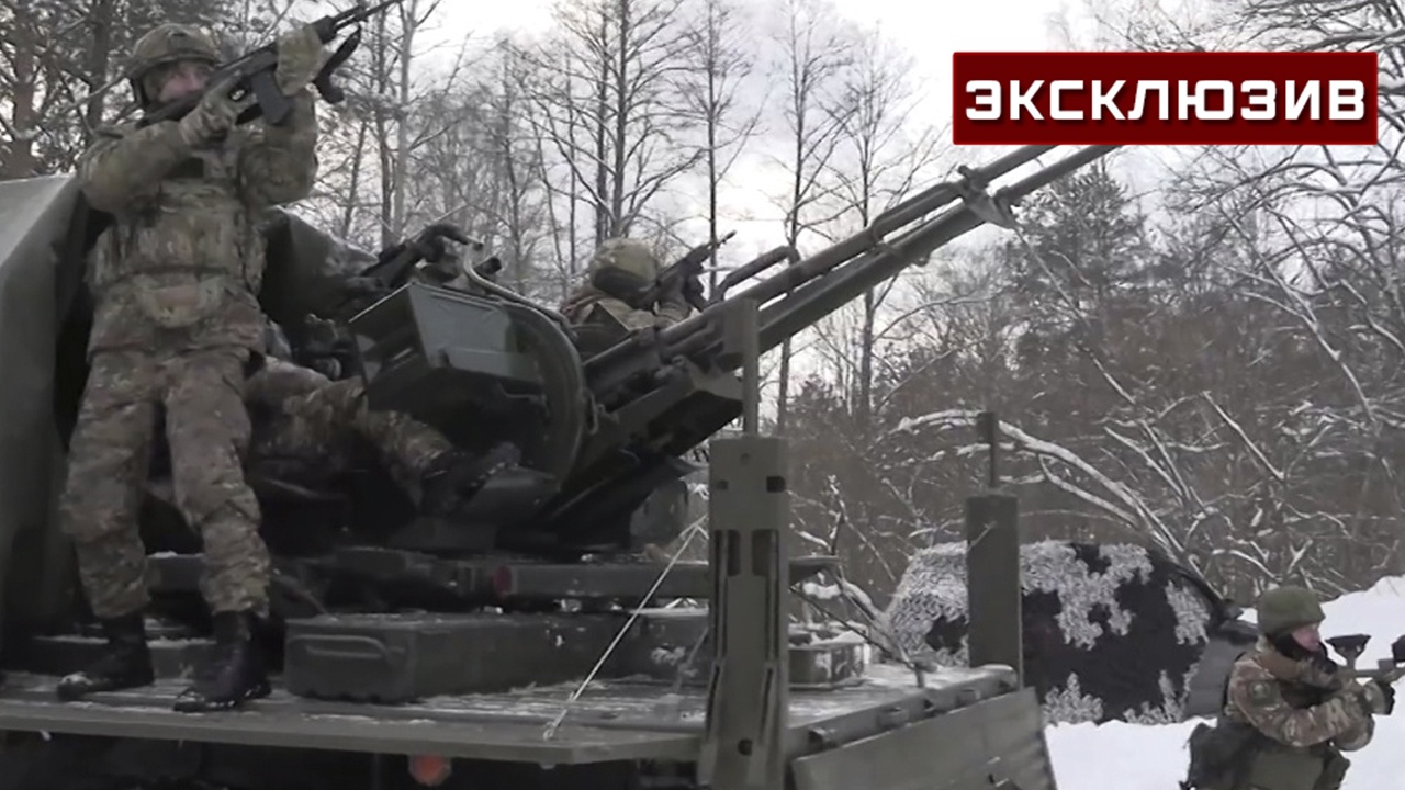 Бойцы брянского отряда БАРС показали, как защищают границу от дронов ВСУ