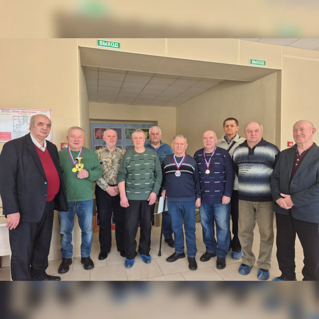 В поселке Дубровка прошли соревнования по шахматам