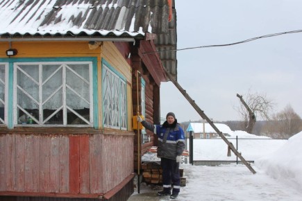 По президентской программе газифицировали деревню в Мглинском районе
