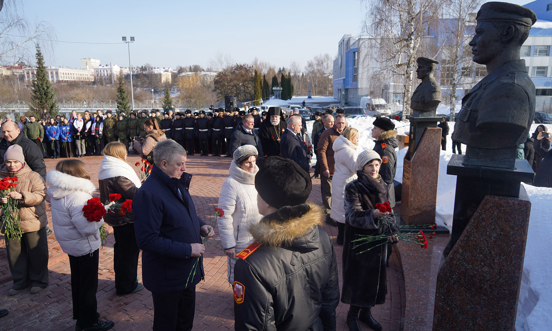 В Брянской области почтили подвиг десантников легендарной 6-й роты