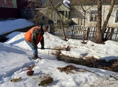 В Бежицком районе Брянска готовятся к паводку