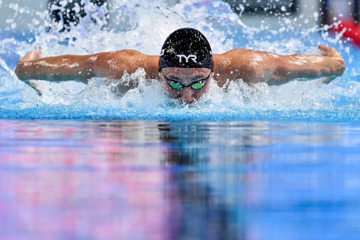 Брянский пловец Илья Бородин завоевал два золота на первенстве ЦФО