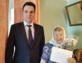 В Суземке поздравили с 90-летием бывшего несовершеннолетнего узника концлагерей