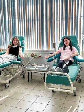 Студентки брянского медвуза вступили в ряды доноров