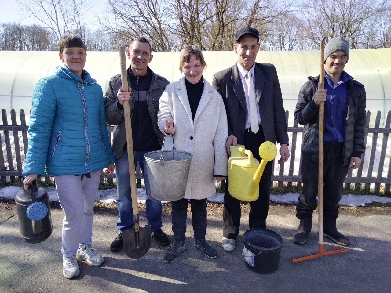 Посев зелени и редиса в теплице