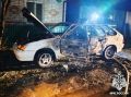 В Сураже ночью загорелся автомобиль