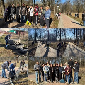 В Дятьковском районе прошел субботник