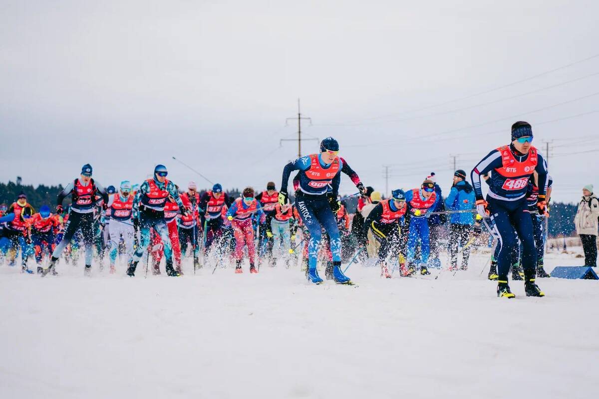 Около 200 жителей ЦФО приняли участие в Югорском лыжном марафоне