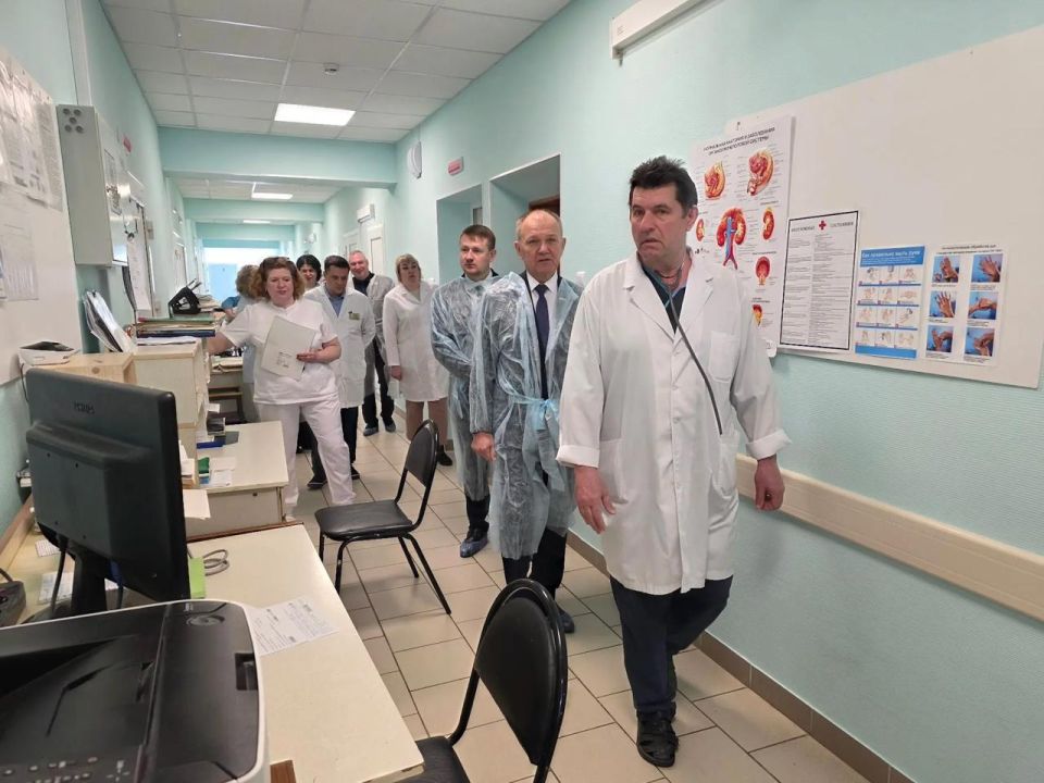 Продолжение рабочей поездки в Выгоничском районе