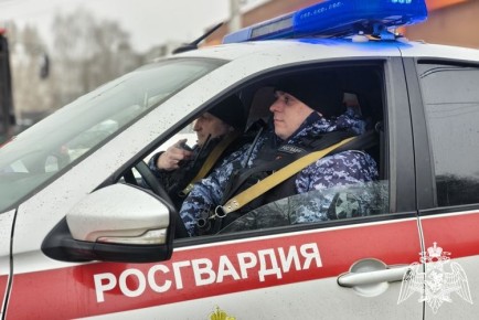 Брянские росгвардейцы более 310 раз за неделю выезжали по сигналу «тревога»