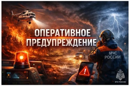 Порывы ветра 15-18м/с прогнозируются местами на территории Брянской области 14 апреля 2026 года (данные Брянского ЦГМС)