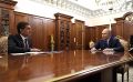 Владимир Путин провёл рабочую встречу с генеральным директором, председателем правления ПАО «Россети» Андреем Рюминым