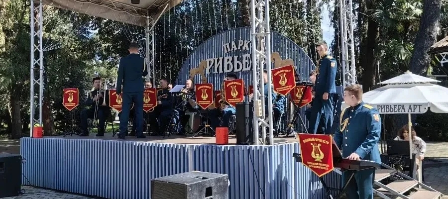 Брянский военный оркестр Росгвардии завоевал награду на фестивале армейской песни в Сочи