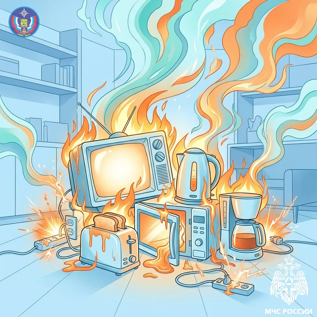 Электроприборы — источник повышенного риска пожара