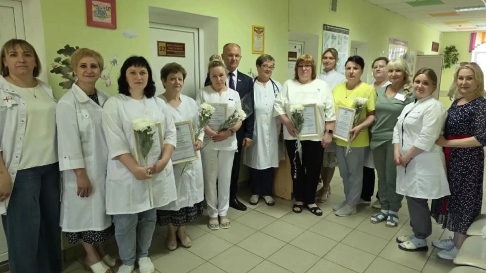 Депутат Госдумы Николай Щеглов посетил медучреждения Брасовского района Брянщины