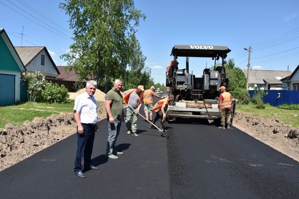 В г. Мглине капитально ремонтируют автодороги