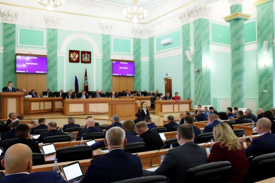 29 мая 2026 года Председатель Избирательной комиссии Брянской области Елена Анненкова приняла участие в заседании Брянской областной Думы восьмого созыва