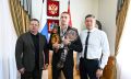 Егор Ковальчук поздравил двукратного чемпиона мира Александра Горохова