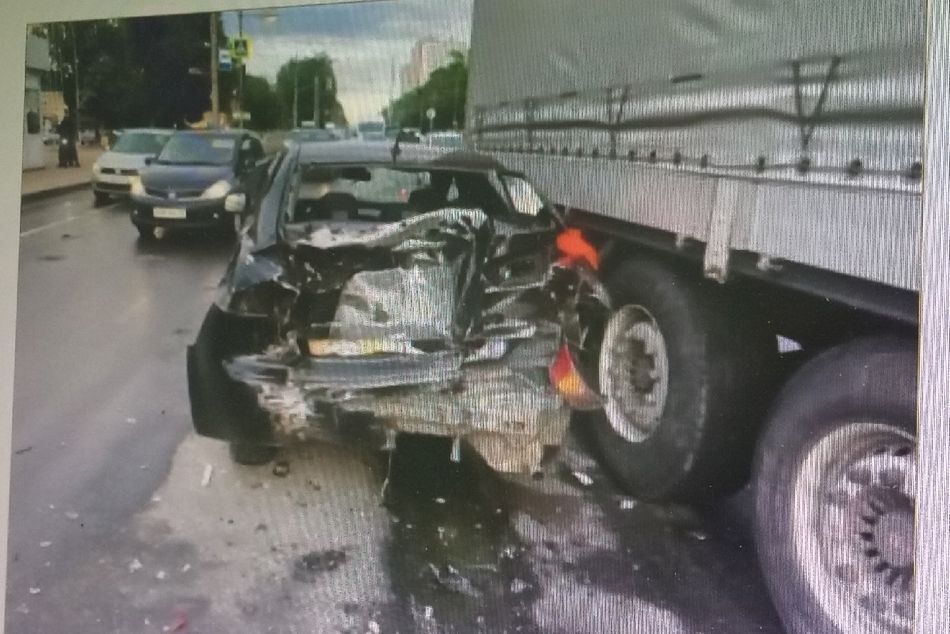 Массовое ДТП в Брянске. Автомобилистка сломала два ребра