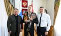 Врио Губернатора Брянской области Егор Ковальчук поздравил с блистательной победой нашего выдающегося спортсмена Александра Горохова