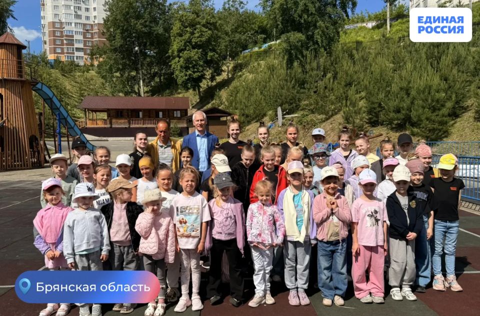 Олег Матыцин открыл летнюю смену детского оздоровительного центра в спорт-парке «Варяг»