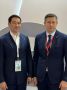 Егор Ковальчук встретился с главой Сбера Евгением Титовым