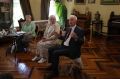 6 июня в Овстуге в рамках 65-го Всероссийского праздника поэзии «Родник поэзии твоей…» прошла творческая встреча «Слов свет сквозь тени времени…» с лауреатами премии имени Ф.И. Тютчева «Русский путь»
