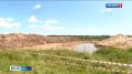 В Бежице начали незаконно добывать песок в пойме реки Болва