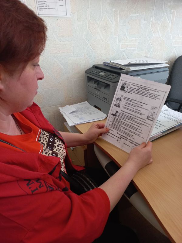Профилактик: в Сельцо напомнили о правилах пожарной безопасности