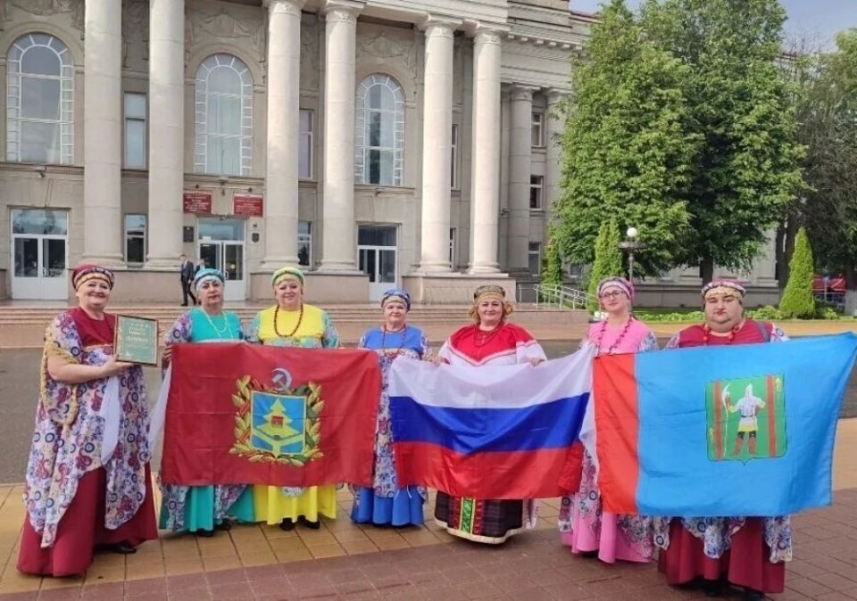 Комаричская "Сударушка" выступила на фестивале в Белоруссии