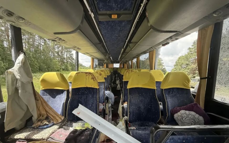 Появился список пострадавших от атаки БПЛА на автобус с детьми под Брянском