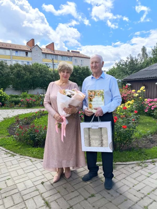 50 лет рука об руку: золотой юбилей замечательной семьи из Добруни!