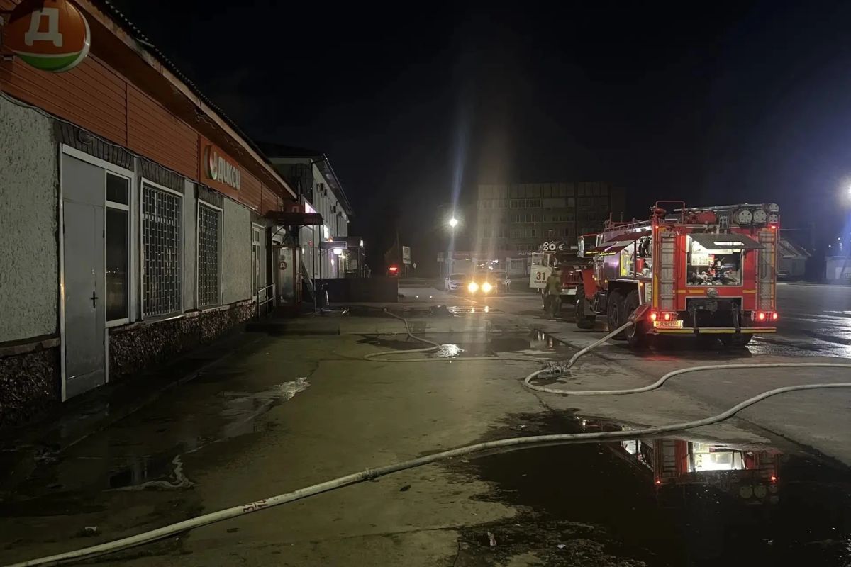 Магазины горели в Брянске и Навле